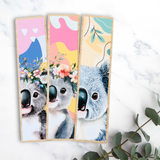 Koala Bookmarks - Abstract Multicolours