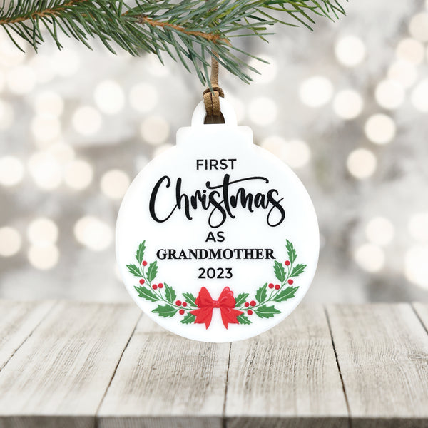 First Christmas as Grandmother ornament