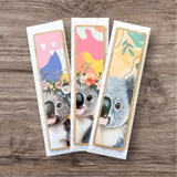 Koala Bookmarks - Abstract Multicolours