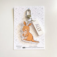 Cute Australian animal keyrings (Personalisable)