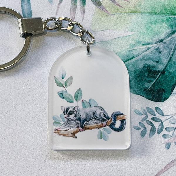 Australian wildlife keychains - arch shape – Wombat Laser