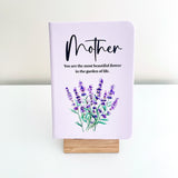 Personalised notebook A6 (Lavender)