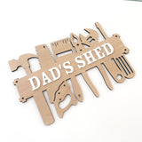 Personalised tools wall sign