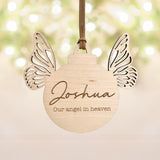 Butterfly bauble ornament