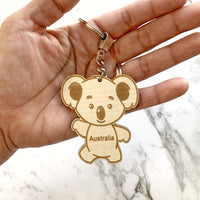 Bulk koala keyring/keychain - Personalisation available