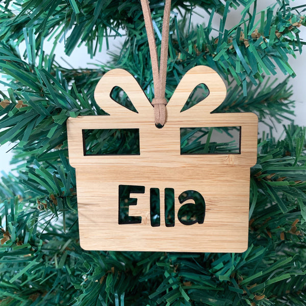 Personalised Christmas gift ornament