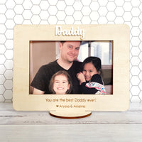 Personalised Father’s Day photo frame