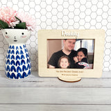 Personalised Father’s Day photo frame