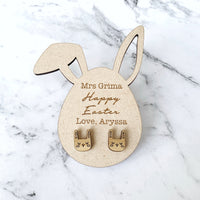 Easter bunny earrings