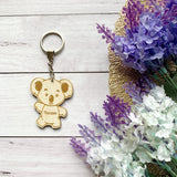 Koala keyring / keychain - Personalisation available